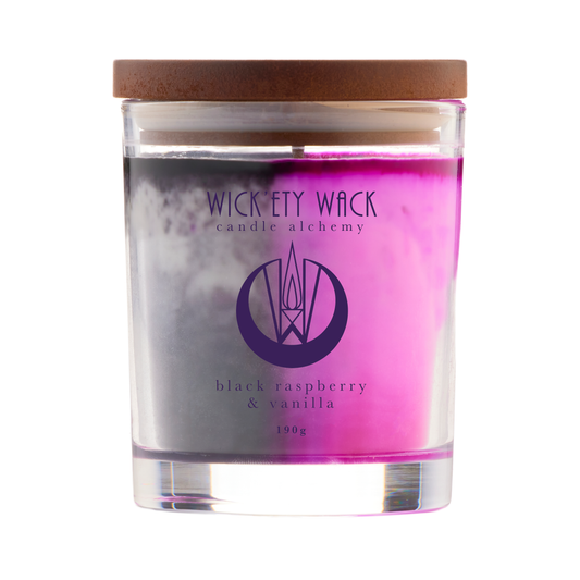 Wick’ety Wack - Black Raspberry & Vanilla Candle: 190g