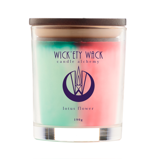 Wick’ety Wack - Lotus Flower Candle: 190g