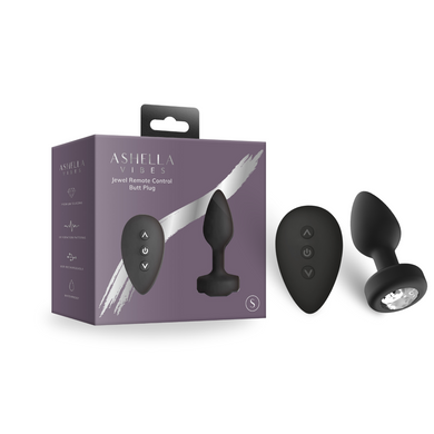 Ashella Vibes - Remote Control Jewel Butt Plug