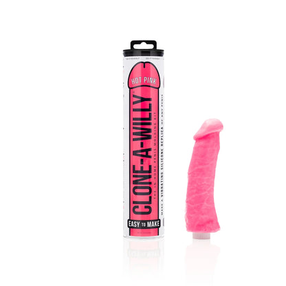 Clone-A-Willy - Vibrating Penis Cloning Kit - Hot Pink