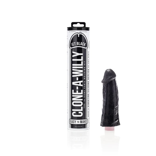 Clone-A-Willy - Vibrating Penis Cloning Kit - Jet Black