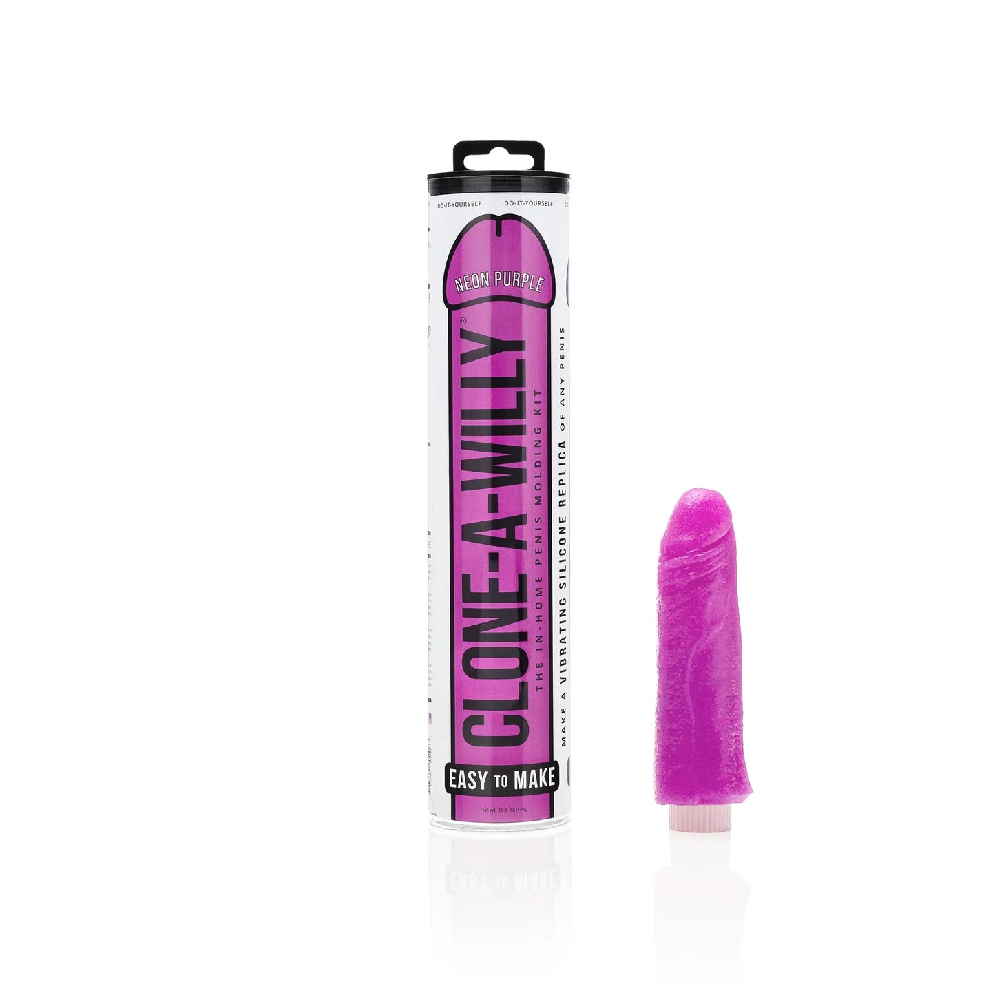 Clone-A-Willy - Vibrating Penis Cloning Kit - Neon Purple