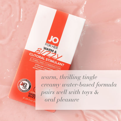 JO - Warm & Buzzy - 10mL