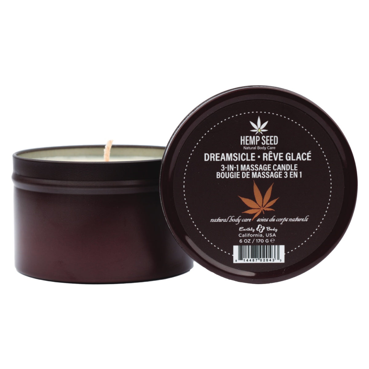 Hemp Seed 3-in-1 Massage Candle