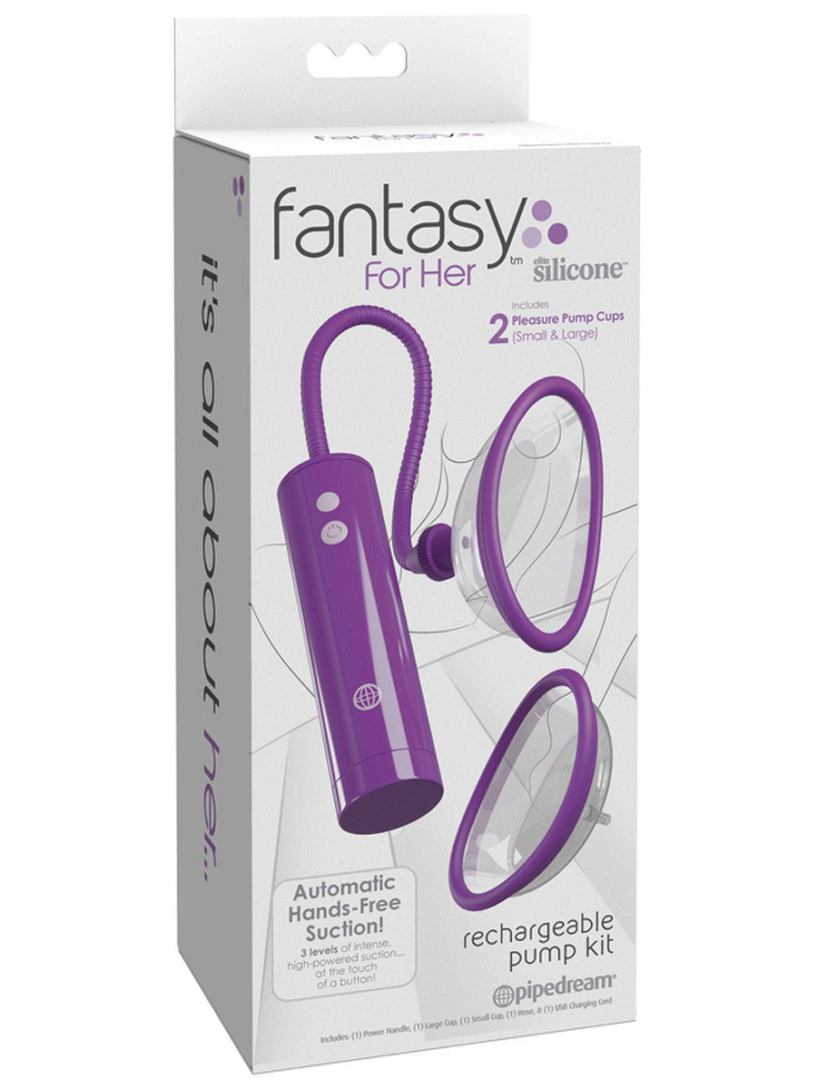 Fantasy For Her - Pleasure Pump Kit - Rechargeable