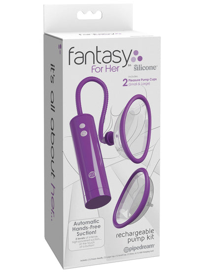 Fantasy For Her - Pleasure Pump Kit - Rechargeable