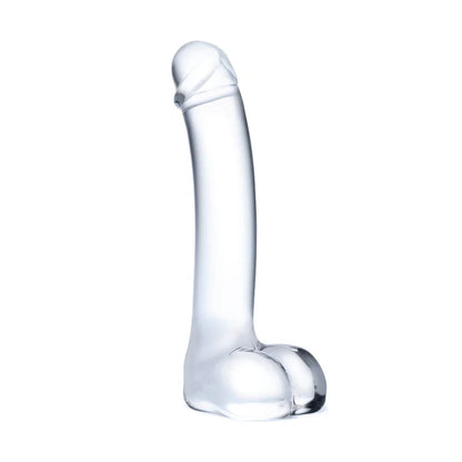 Glas - Realistic Curved G-Spot Dildo - 7"