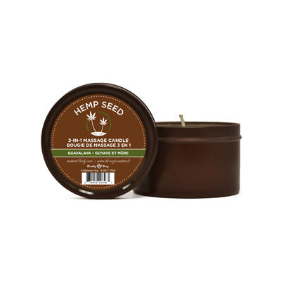 Hemp Seed 3-in-1 Massage Candle