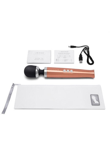 Le Wand - Die Cast Rechargeable Wand - Rose Gold