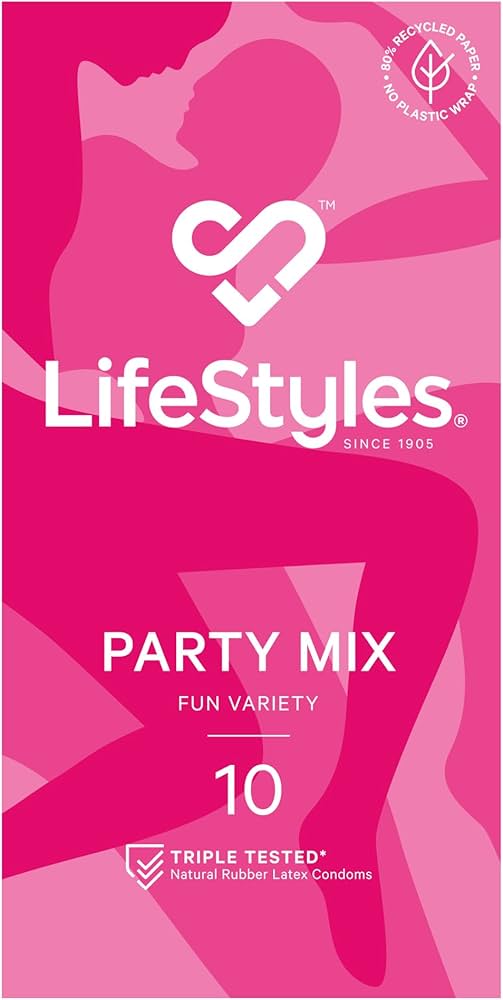 LifeStyles -  Party Mix - 10 Pack