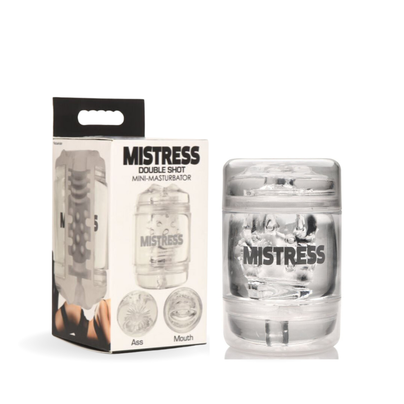 Mistress Double Shot -Ass & Mouth  - Clear