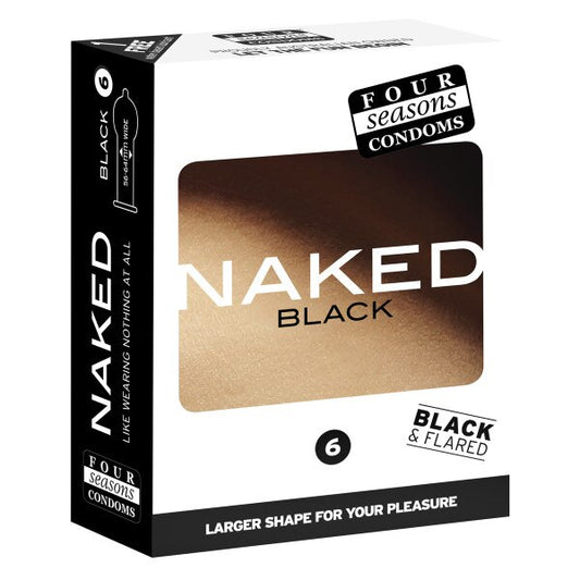 Naked - Black - 6 Pack