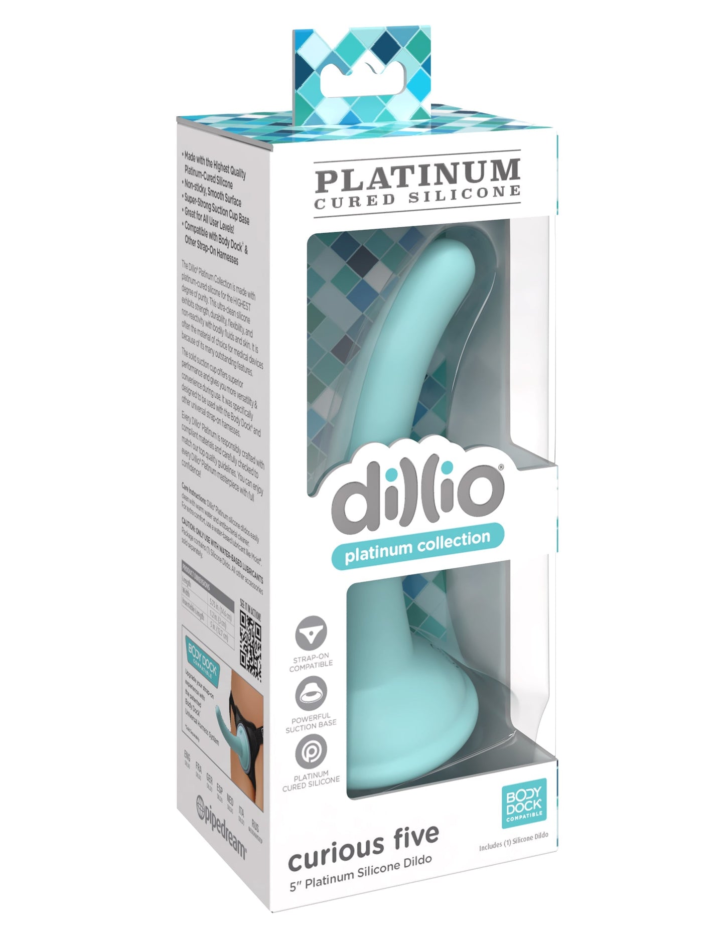 Dillio - Platinum Collection - Curious Five 5" - Teal