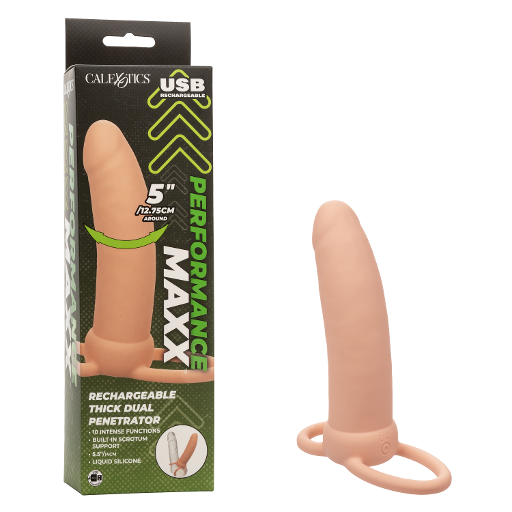 Performance Maxx - Rechargeable Dual Penetrator - Thick