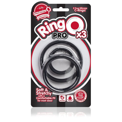 Screaming O - RingO - Pro x3 - Black