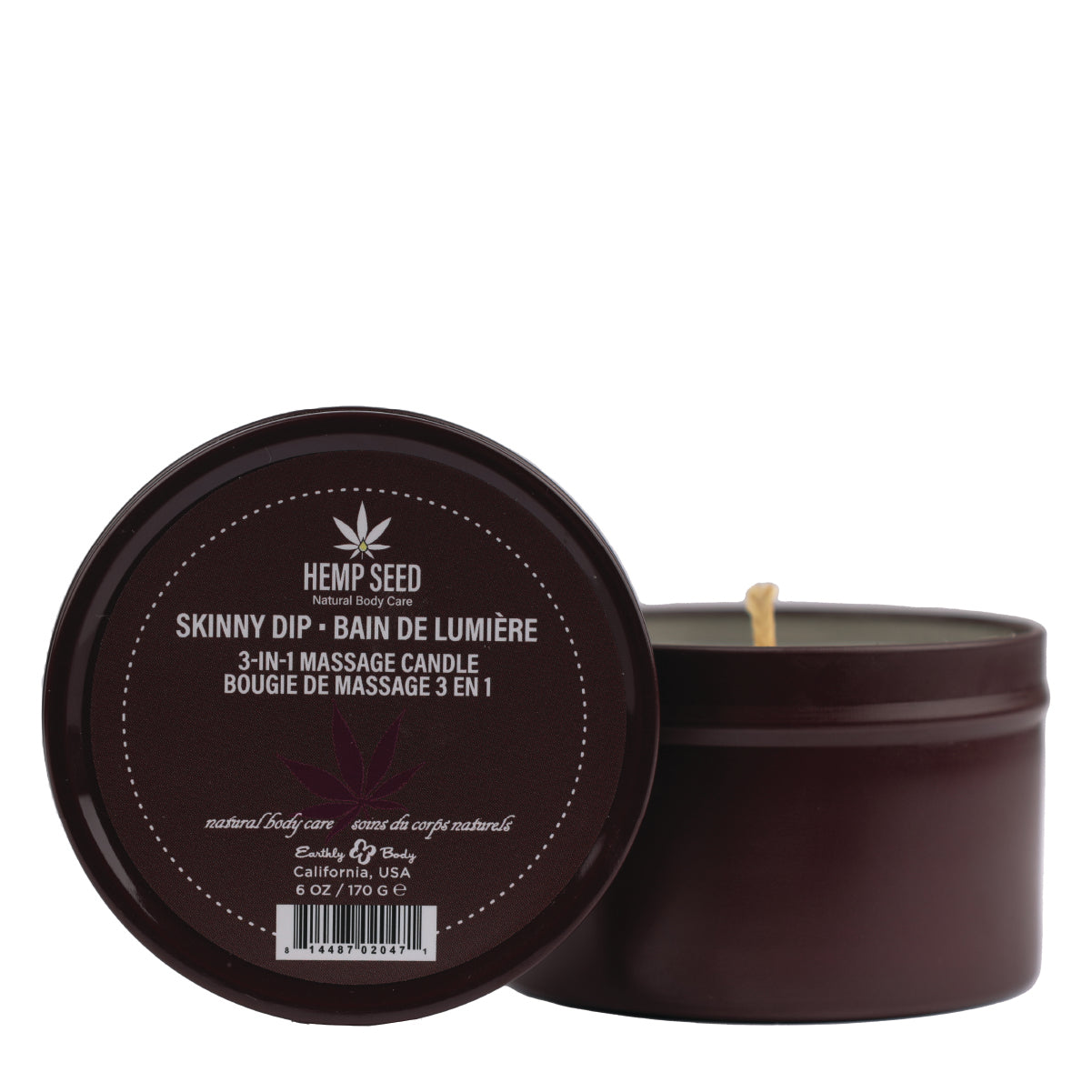 Hemp Seed 3-in-1 Massage Candle