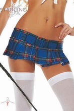 Load image into Gallery viewer, Plaid Mini Skirt