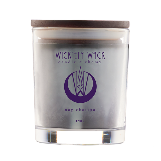 Wick’ety Wack - Nag Champa Candle: 190g