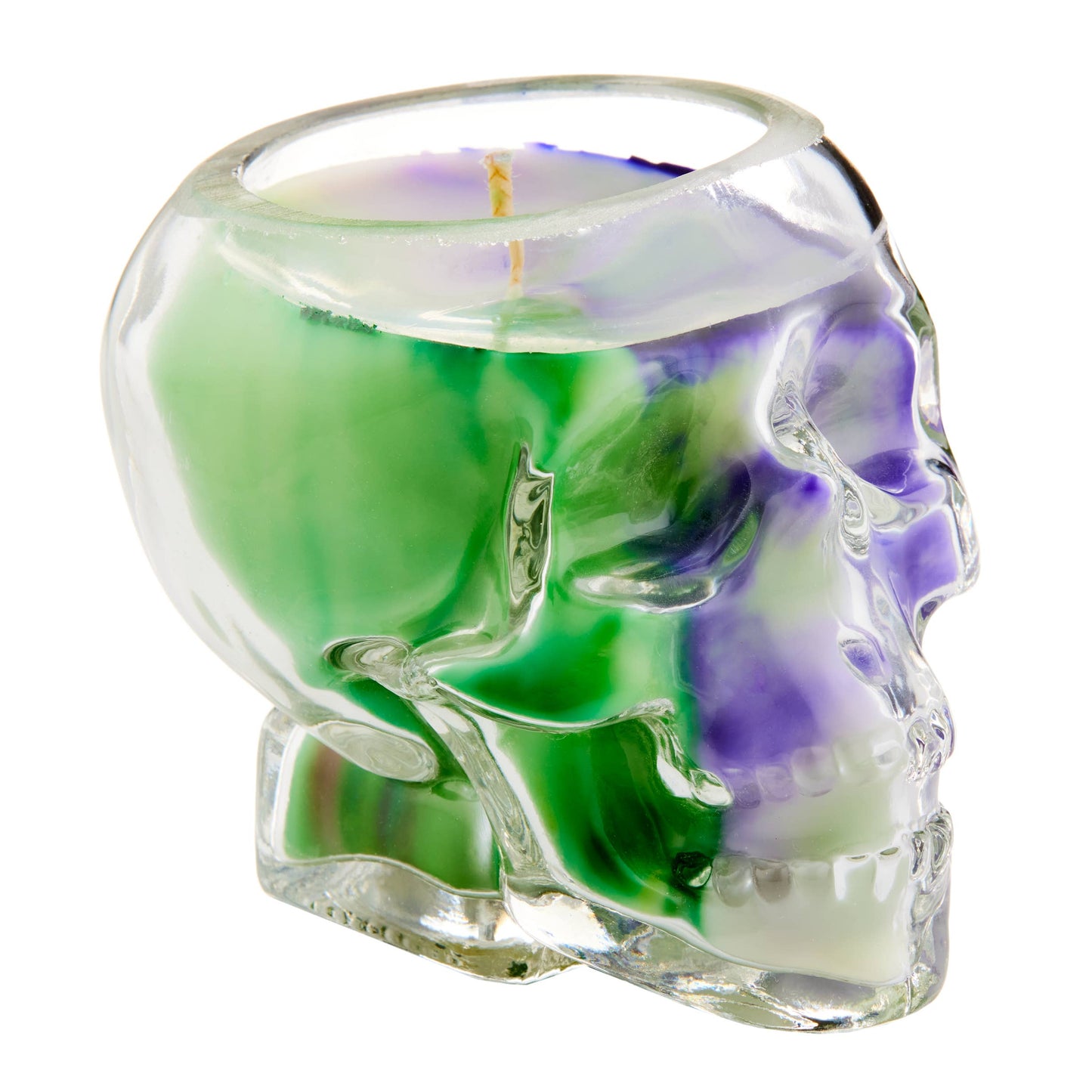 Wick’ety Wack - Death Proof Skull Candle: Blueberry Muffin