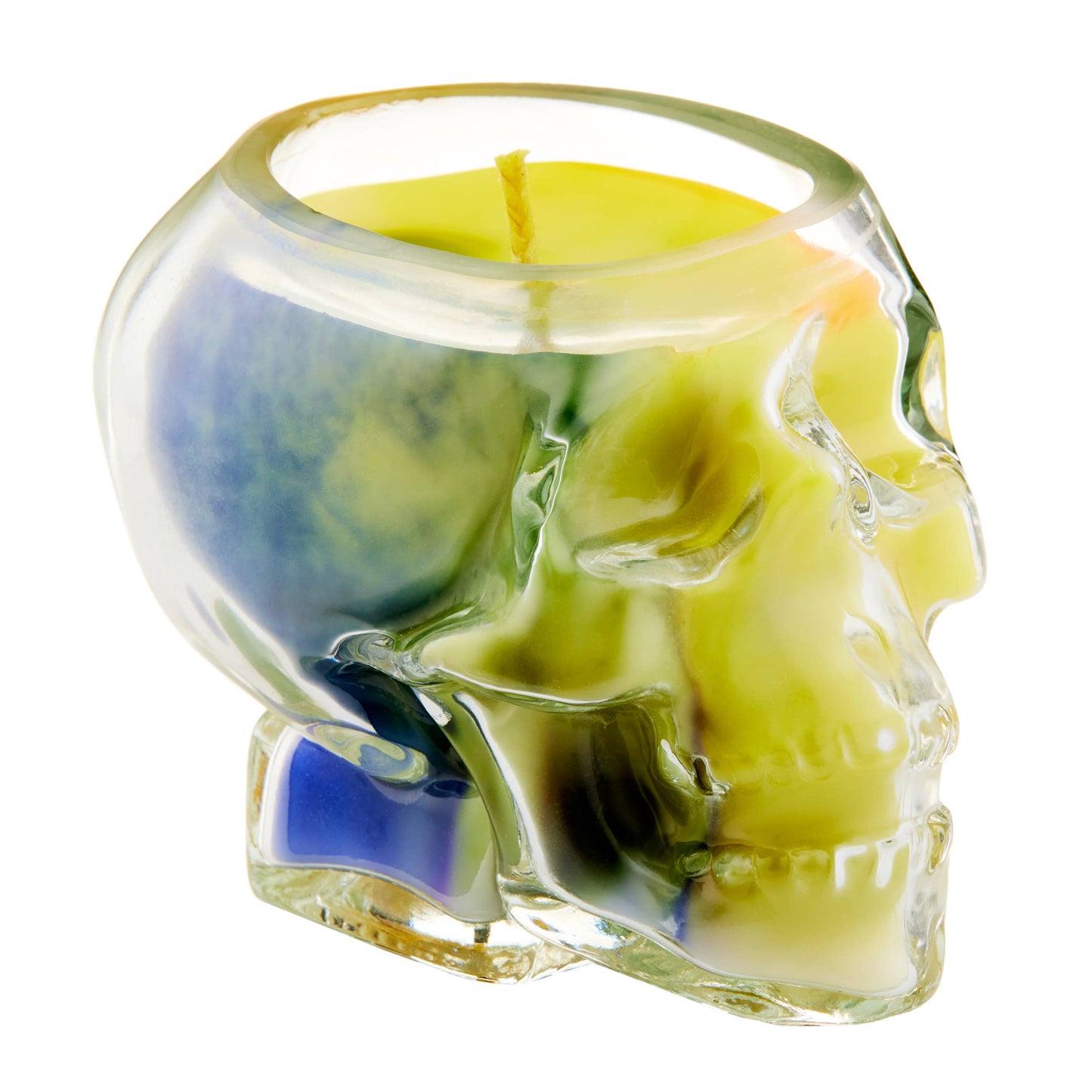 Wick’ety Wack - Death Proof Skull Candle: Blueberry Muffin