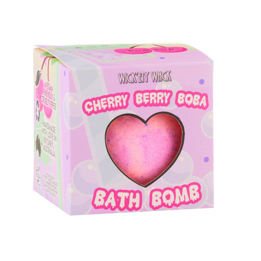 Wick’ety Wack - Cherry Berry Boba Bath Bomb