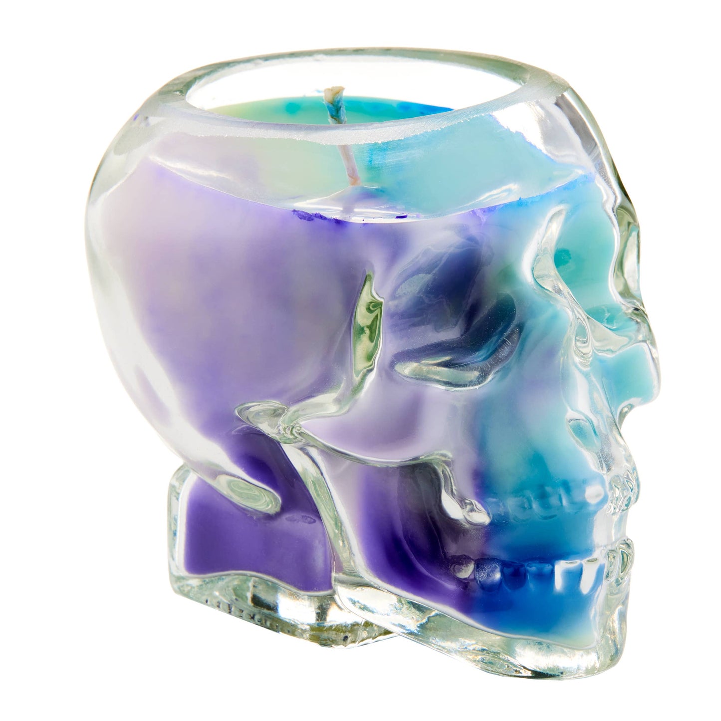 Wick’ety Wack - Death Proof Skull Candle: Blueberry Muffin