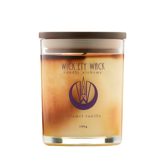 Wick’ety Wack - Caramel Vanilla Candle: 190g