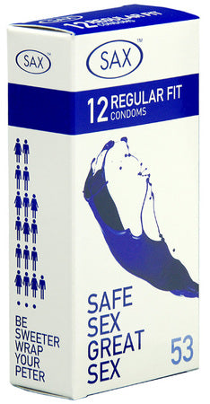 SAX - Regular Fit - 12 Pack