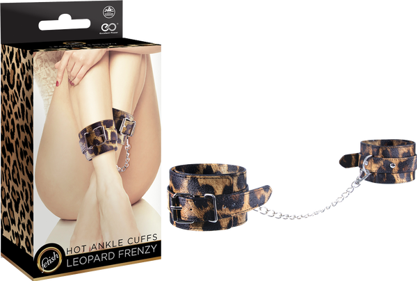 Leopard Frenzy - Hot Ankle Cuffs