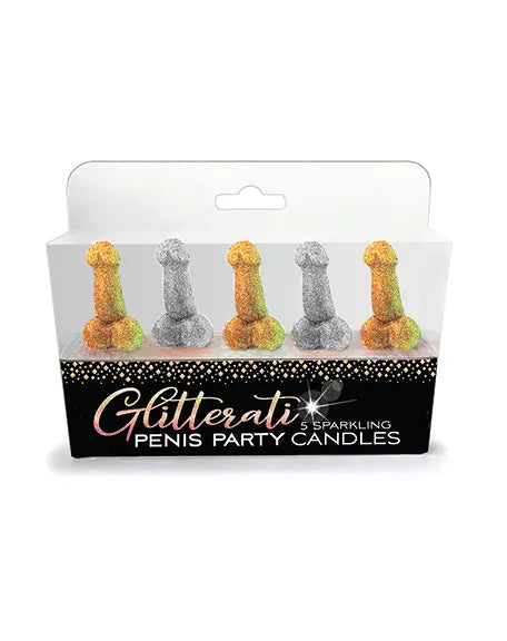 Glitterati Penis Party Candles