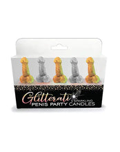 Load image into Gallery viewer, Glitterati Penis Party Candles