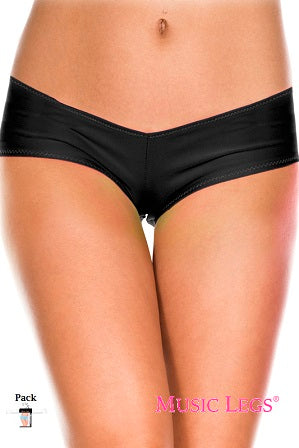 Music Legs - Micro Mini Shorts - One Size