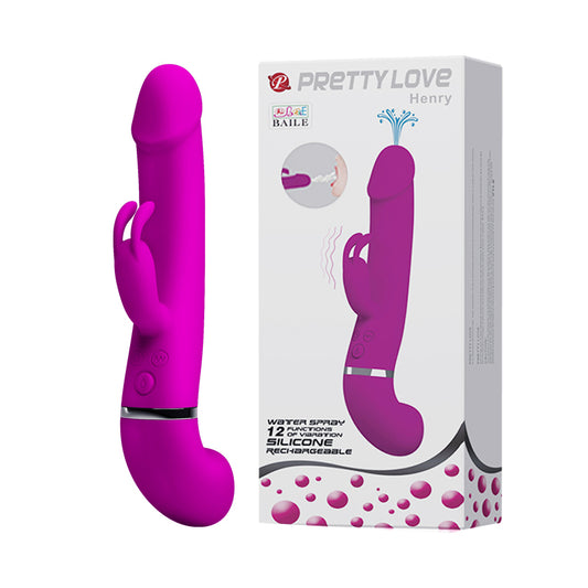 Pretty Love - Henry - Squirting Rabbit Vibrator