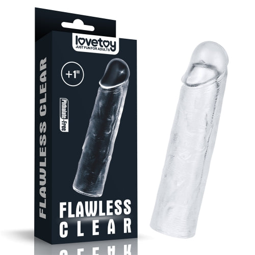 Flawless Clear - Penis Sleeve +1''