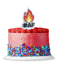 Load image into Gallery viewer, Lit #AF Party Candle