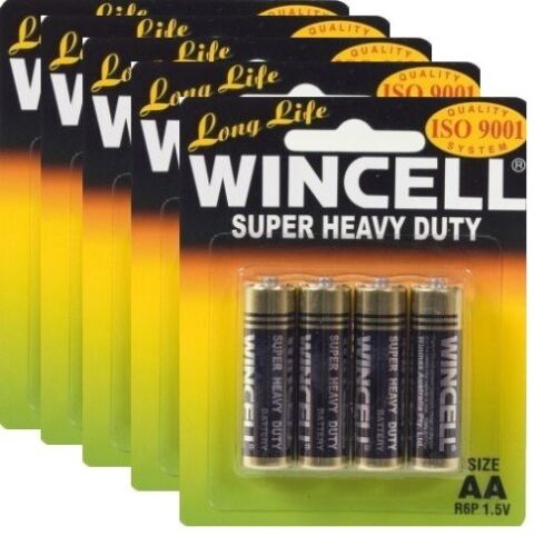 Battery Wincell Super Heavy Duty AA (4 Pack)