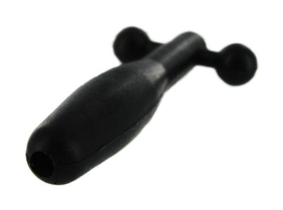 Master Series - Cum-Thru Barbell Penis Plug