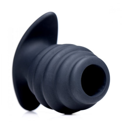 Master Series - Hive Ass Tunnel Silicone Ribbed Hollow Anal Plug