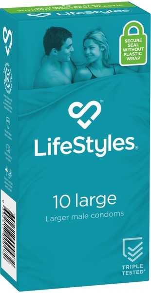 LifeStyles - Large - 10 Pack