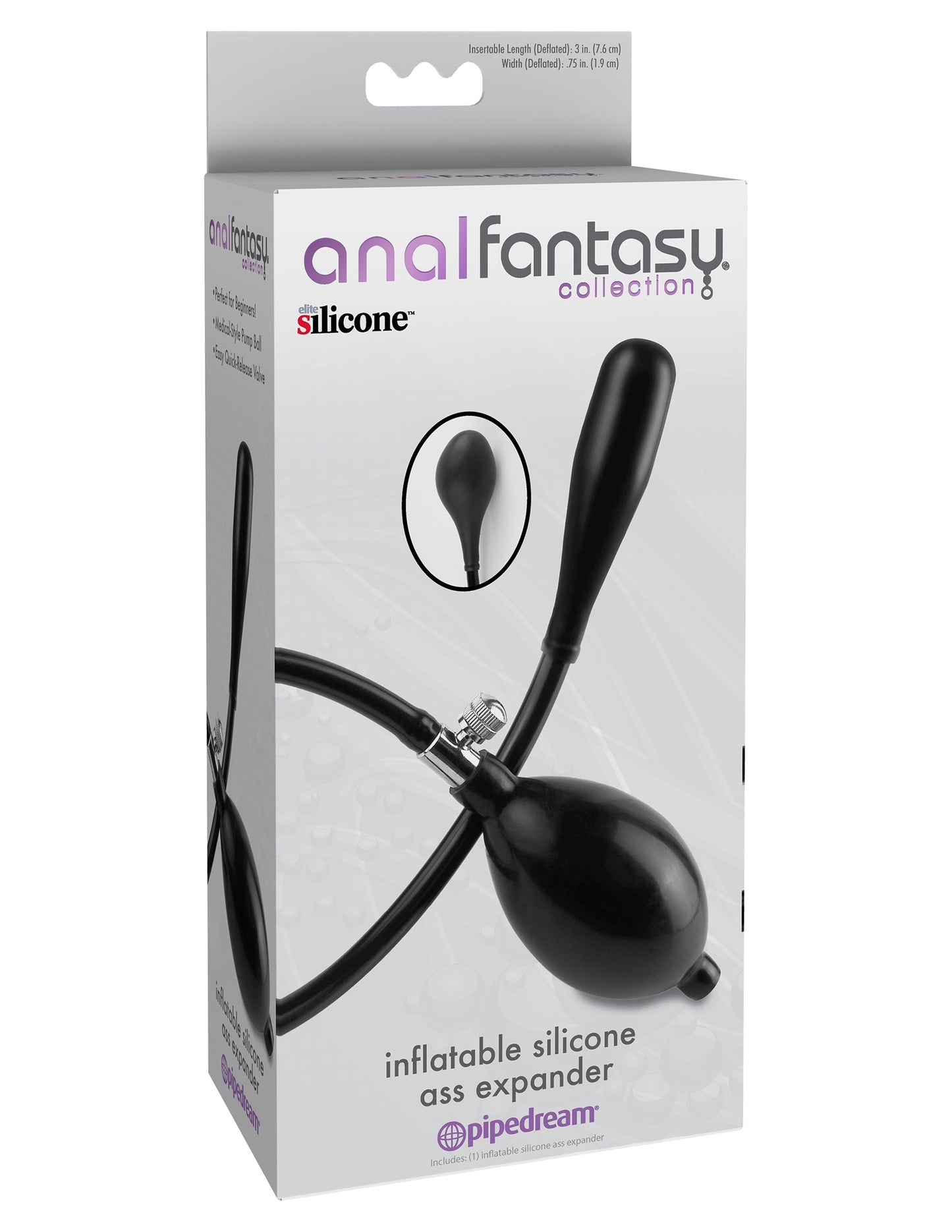 Anal Fantasy Collection - Inflatable Silicone Ass Expander