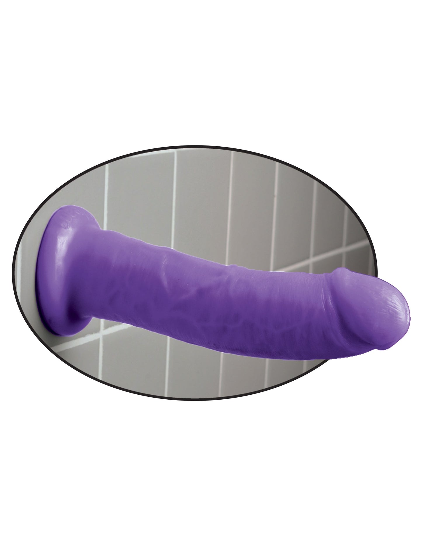 Dillio - 8" Dildo - Purple