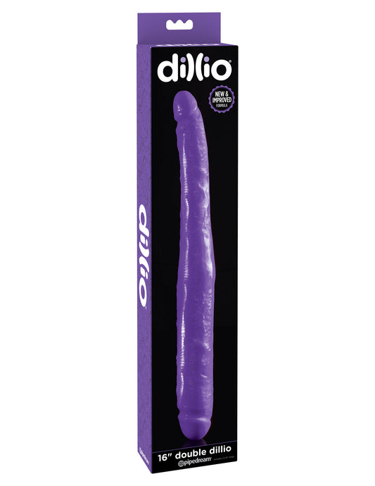 Dillio - 16" Double Dong - Purple