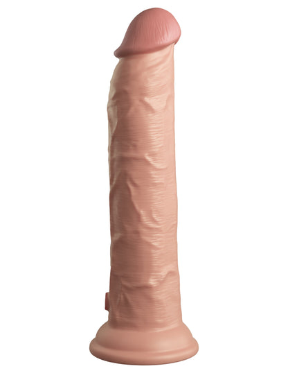 King Cock Elite - Dual Density Silicone Cock - 9" - Light