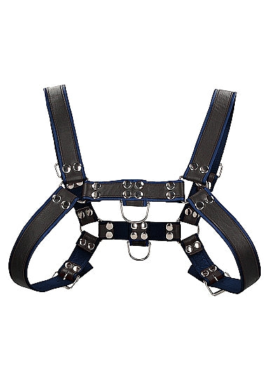 Ouch! - Bulldog Bonded Leather Chest Harness - S/M